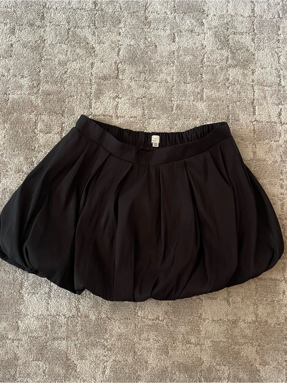a new day Black bubble skirt
